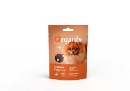 Лакомство Organix для собак малых пород «Утиные гантельки»