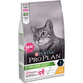 Pro Plan Cat Adult Sterilised сухой корм для стерилизованных кошек с курицей - 1,5 кг
