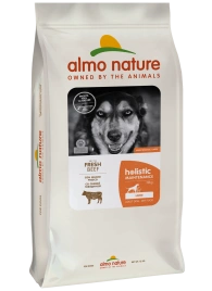 Сухой корм Almo Nature для взрослых собак крупных пород со свежей говядиной и коричневым рисом, 12 кг