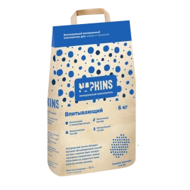 Наполнитель Napkins впитывающий, 12 л