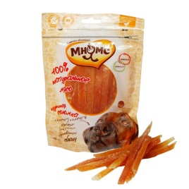 Мнямс лакомство Куриная соломка с омега-3 и омега-6 для собак - 100 г