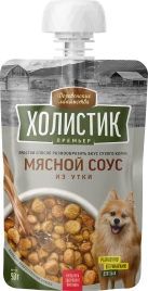 Влажный корм «Деревенские лакомства» мясной соус из утки для собак, 90 г