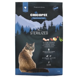 Chicopee HNL Cat Sterilized сухой корм для стерилизованных кошек - 8 кг