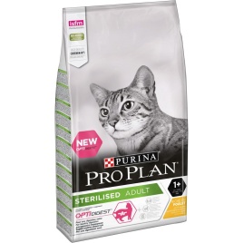 Purina Pro Plan Sterilised для профилактики МКБ, с курицей 10 кг