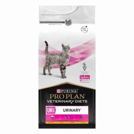 Сухой корм Purina Pro Plan Veterinary Diets UR Urinary для взрослых кошек при болезнях МПС, с курицей, 1.5 кг