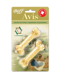 Titbit косточка Avis с куриными потрошками mini 2