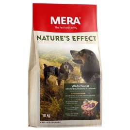 Сухой корм Mera Nature's Effect Wildschweinmit Roter Bete, Pastinaken & Kartoffeln для взрослых собак с мясом кабана, свеклой, пастернаком и картофелем 10 кг