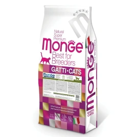 Сухой корм Monge Natural Sensitive с курицей для взрослых кошек с чувствительным пищеварением, 10 кг
