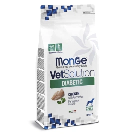 Диетический корм Monge VetSolution Dog Diabetic для собак, при сахарном диабете, 2 кг