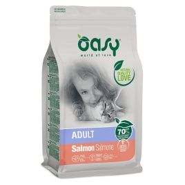 Oasy Dry Cat Adult Salmon сухой корм для кошек с лососем - 7,5 кг