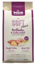 Bosch Soft Mini полувлажный корм для собак с цесаркой и бататом - 1 кг
