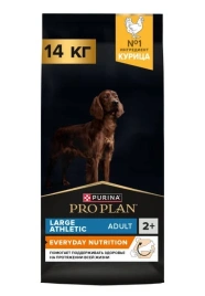 Сухой корм PRO PLAN Lamb для взрослых собак крупных пород с атлетическим телосложением с чувствительным пищеварением, с высоким содержанием ягненка, 14 кг
