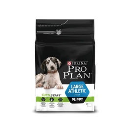 Purina PRO PLAN для щенков крупных пород с атлетическим телосложением OPTISTART с курицей и рисом - 3 кг