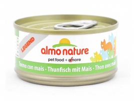 Almo Nature Legend Adult Cat Tuna&Sweet Corn консервы с тунцом и сладкой кукурузой в бульоне для взрослых кошек - 70г