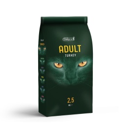Dailycat Unique line Adult Turkey сухой корм для взрослых кошек с индейкой - 2,5 кг