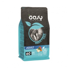 Oasy Dry Cat Grain Free Adult сухой беззерновой корм для кошек с рыбой