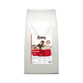 Сухой корм Karmy Medium Adult для взрослых собак средних пород с индейкой 15 кг