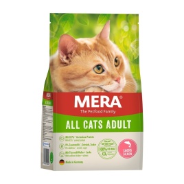 Mera Cats Adults All Cats Salmon сухой корм для взрослых кошек с лососем - 10 кг