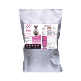 Blitz Adult Cats Turkey для кошек с индейкой - 10 кг