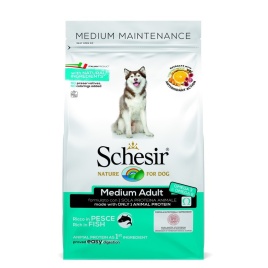 Schesir сухой корм для собак средних пород, с рыбой - 3 кг
