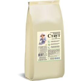 Стаут сухой корм для взрослых кошек всех пород гипоаллергенный с мясом ягненка и рисом 15 кг