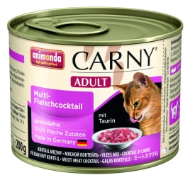 Animonda Консервы Carny Adult мясной коктейль для взрослых кошек всех пород - 200 г