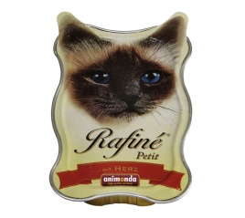Animonda Консервы Rafine Petit с сердцем для взрослых кошек - 85 г