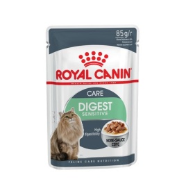 Royal Canin Digest Sensitive паучи для взрослых кошек (мелкие кусочки в соусе), 85 г