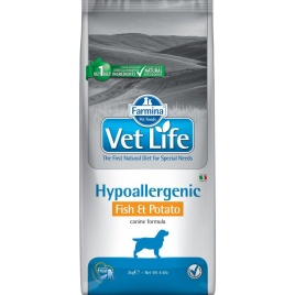 Farmina Vet Life Natural Diet Dog Hypoallergenic Fish & Potato - 2 кг