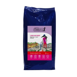Dailydog Casual dog Adult all breed Lamb&Beef сухой корм для взрослых собак с бараниной говядиной и рисом - 3 кг