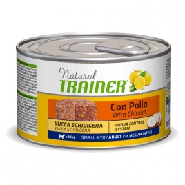 Консервы Trainer Natural Small and Toy для взрослых собак мелких и миниатюрных пород с курицей и рисом 150 г
