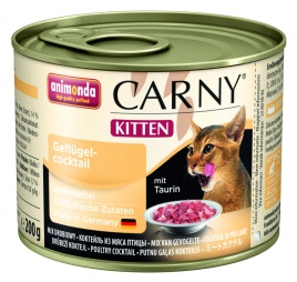 Animonda Консервы Carny Kitten коктейль из мяса птицы для котят - 200 г