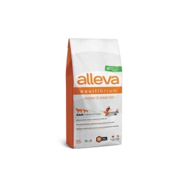 Alleva Equilibrium All Day Maintenance Chicken & Ocean Fish Adult All Breeds сухой корм для взрослых собак всех пород с курицей и океанической рыбой - 12 кг