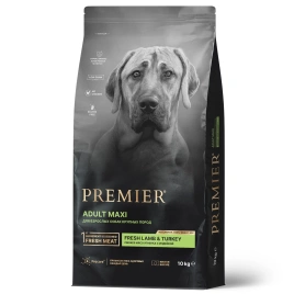 Сухой корм Premier Dog Lamb&Turkey ADULT Maxi для собак крупных пород свежее мясо ягненок с индейкой 10 кг