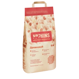 Наполнитель Napkins древесный наполнитель, 11.14 л