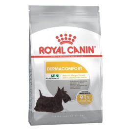Сухой корм Royal Canin Mini Dermacomfort для собак мелких пород, склонных к разражению кожи и зуду - 8 кг