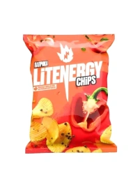 Чипсы картоф. рифл. со вк. Паприка LIT ENERGY, 120г