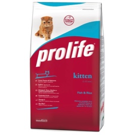 Prolife Kitten сухой корм для котят с рыбой и рисом - 400 г