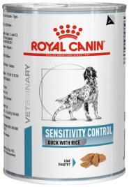 Влажный корм (консервы) Royal Canin Sensitivity Control Canine для собак при пищевой аллергии, 400 г