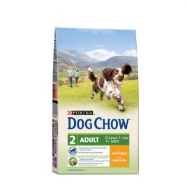 Purina Dog Chow для взрослых собак мелких пород от 1 года с курицей - 2.5 кг