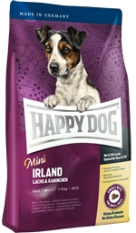 Happy Dog Supreme Mini Irland для взрослых собак мелких пород с особыми потребностями с мясом лосося и кролика - 4 кг