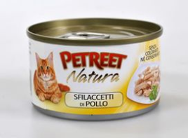 Влажный корм Petreet для кошек повседневный с куриной грудкой - 70 г