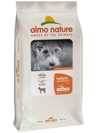 Сухой корм Almo Nature для взрослых собак малых пород со свежим ягненком и коричневым рисом, 12 кг