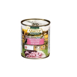 Stuzzy Monoprotein влажный корм для собак со свининой в консервах - 800 г