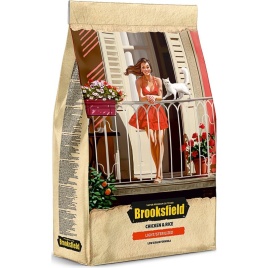 Сухой корм Brooksfield Adult Cat Light/Sterilized для взрослых кошек с избыточным весом и стерилизованных с курицей и рисом - 7,5 кг