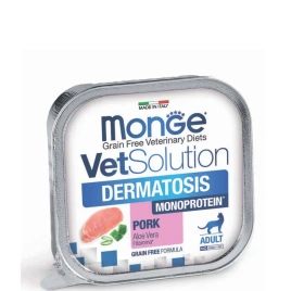 Влажный корм Monge VetSolution Cat Dermatosis диета для кошек с заболеваниями кожи, 100 г