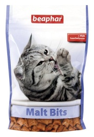 Beaphar Malt-Bits Подушечки с мальт-пастой для выведения шерсти из желудка 35г 1 шт