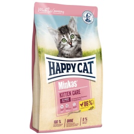 Сухой корм Happy Cat Minkas Kitten Care для котят с мясом птицы - 10 кг