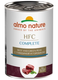 Влажный корм Almo Nature для собак с говядиной и зеленым горошком, 100 г