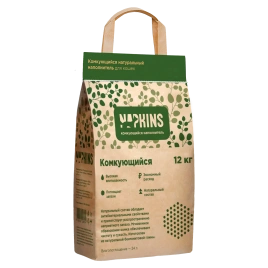 Наполнитель Napkins комкующийся, 24 л